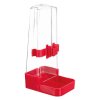 Large rectangular waterer/feeder 200 ml/16 cm