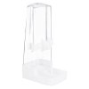 Large rectangular waterer/feeder 200 ml/16 cm