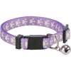 Nylon cat collar, elastic, different colors