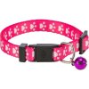 Nylon cat collar, elastic, different colors