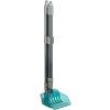 Kotsammler mit Teleskopstange 57-102 cm grau/blau