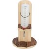 Natural Living wooden drinking stand 18x30x18 cm