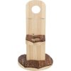 Natural Living wooden drinking stand 18x30x18 cm
