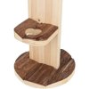 Natural Living wooden drinking stand 18x30x18 cm