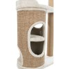 Scratching post FALCO with cylinder and rest 117 cm dark grey/brown