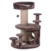Scratching post EMIL for older cats 96 cm brown/beige/natural