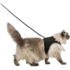Harness VESTA with leash for cat XL 36-54cm / 1.20 m black