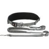 Waist belt with elastic guide 0.75-1.2/1.2-1.5 m graphite