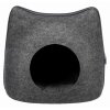 Felt cave CAT 38 x 35 x 37 cm dark gray