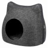 Felt cave CAT 38 x 35 x 37 cm dark gray