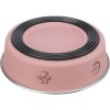 Stainless steel bowl with colored lining for short-nosed cats 0.25l/13 cm