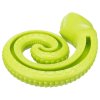 Snackschlange, Schlange für Leckereien, TPR, 18 cm, grün