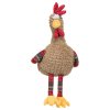 Rooster, plush rooster, rustling foil inside, 60cm