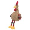Rooster, plush rooster, rustling foil inside, 60cm