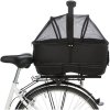 LONG bicycle carrier for a wide carrier 29 x 42 x 60 cm black (max. 8 kg)