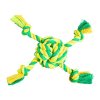 Ball with 4 arms HipHop cotton 29 cm / 255 g lime green