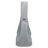 SOFT front carrier - front fabric carrier/bag, 22 x 20 x 60 cm, light grey/mint (max. 5 kg)