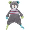 JUNIOR teddy bear with rustling foil, 28 cm