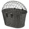 Transport basket for handlebars, 44 x 34 x 41cm, anthracite (max. 5kg)