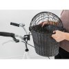 Transport basket for handlebars, 44 x 34 x 41cm, anthracite (max. 5kg)