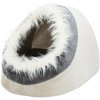 MINOU plush cave, 41 x 30 x 50 cm, beige/grey