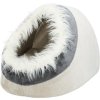 MINOU plush cave, 41 x 30 x 50 cm, beige/grey