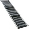 Ramp, 3-part, folding, 40x78-175cm, black/grey, up to 90kg