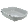 Toilet Primo XXL covered, 56 x 47 x 71 cm, grey/white