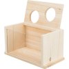 Bồn tắm cát cho chuột/hamster, bằng gỗ, 22 x 12 x 12 cm