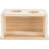 Bồn tắm cát cho chuột/hamster, bằng gỗ, 22 x 12 x 12 cm