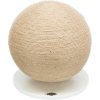 Scratching ball on a wooden base, ø 29 × 31 cm, jute
