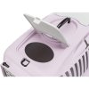 Transportbox CAPRI II, XS-S: 37x34x55cm (max. 8kg) - hellgrau/helllila