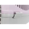 Transport box CAPRI II, XS-S: 37x34x55cm (max. 8kg) - light gray/light lilac