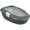 WC BERTO - double container with strainer 59x39x22 cm, - grey/pastel blue/granite