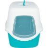 VICO covered toilet with door, without filter 56 x 40 x 40 cm, turquoise/white