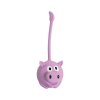Piggy ball with high tail 8x20cm, with sound, latex, HipHop