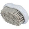 Textile brush with rubber bristles, 7 x 10 cm, TPR/plastic