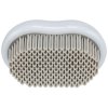 Textile brush with rubber bristles, 7 x 10 cm, TPR/plastic