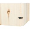 Nesting box for starlings, pine wood, 18 × 31 × 16 cm/ø 4.5 cm
