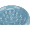 Slow Feed, Keramiknapf für langsames Füttern, 0,25 l/ø 18 cm, blau, grau