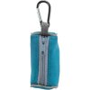 Neoprene container for dung bags, with carabiner