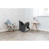 ELISE cave with pillow, 63 × 44 × 30 cm, boat shape, felt, anthracite - SALE