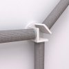 Climbing element 2 - 3 posts, ø 19 × 16 cm, white - AFTER SALE