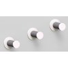 Wall climbing set 3, 3 x round steps with sisal, 3 x ø 18 x 22 cm, white/grey
