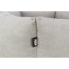 LENI bed round with a high edge, ø 55 cm, sand/grey - SALE