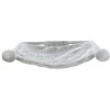 Võng - giường treo tường, 42 x 41 cm, màu xám