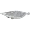 Hammock - wall-mounted bed, 42 x 41 cm, gray