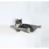 Hammock - wall-mounted bed, 42 x 41 cm, gray