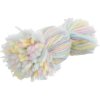 Wool candy with bell, toy for cats, polyester, 10 cm