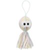 Octopus made of wool with a bell, toy for cats, 12 cm, polyester - SALE